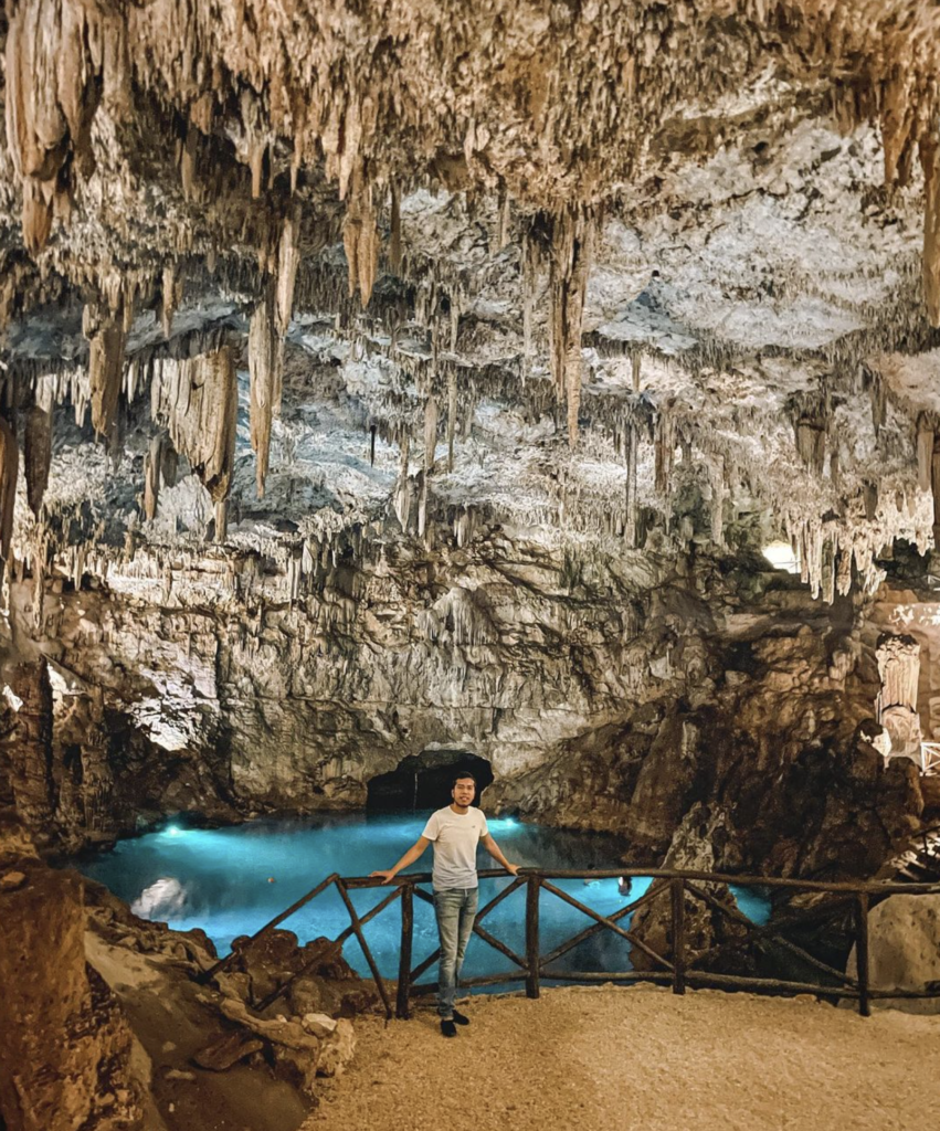 Cavernas espectaculares en Zazil Tunich