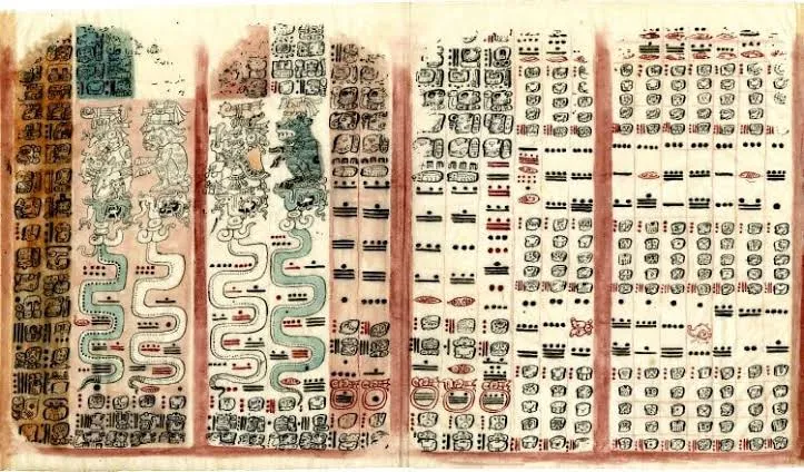 Numerología escritura maya