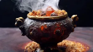 Resina de copal utilizada en los rituales de purificación