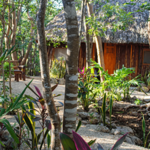 Cabaña Maya en Xibalbá